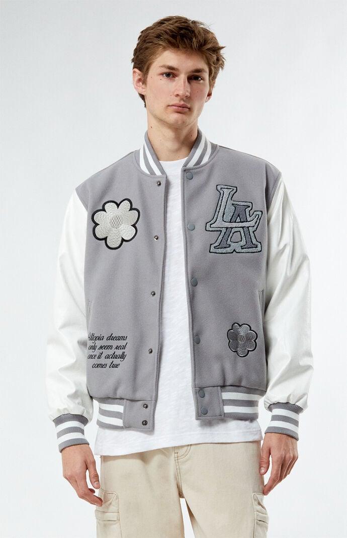 Mens Afterworld Varsity Jacket Product Image