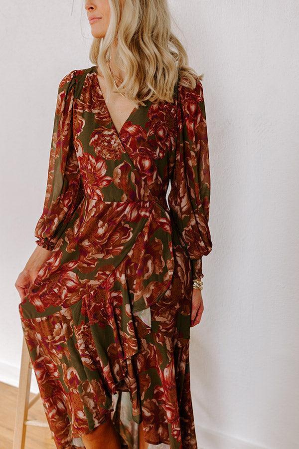 Napa Valley Ready Floral Maxi Dress Product Image