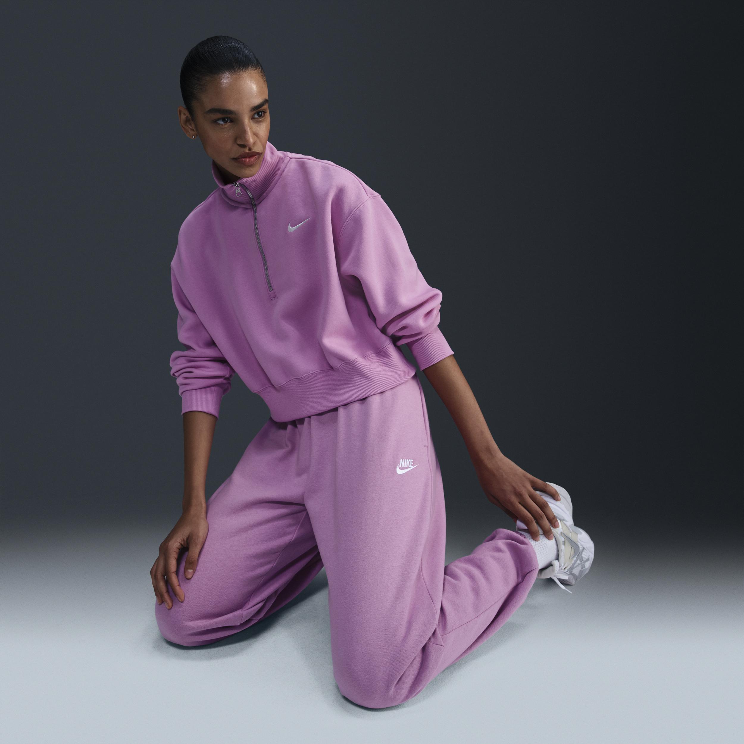 Women's Nike Sportswear Club Fleece Mid-Rise Oversized Sweatpants Product Image