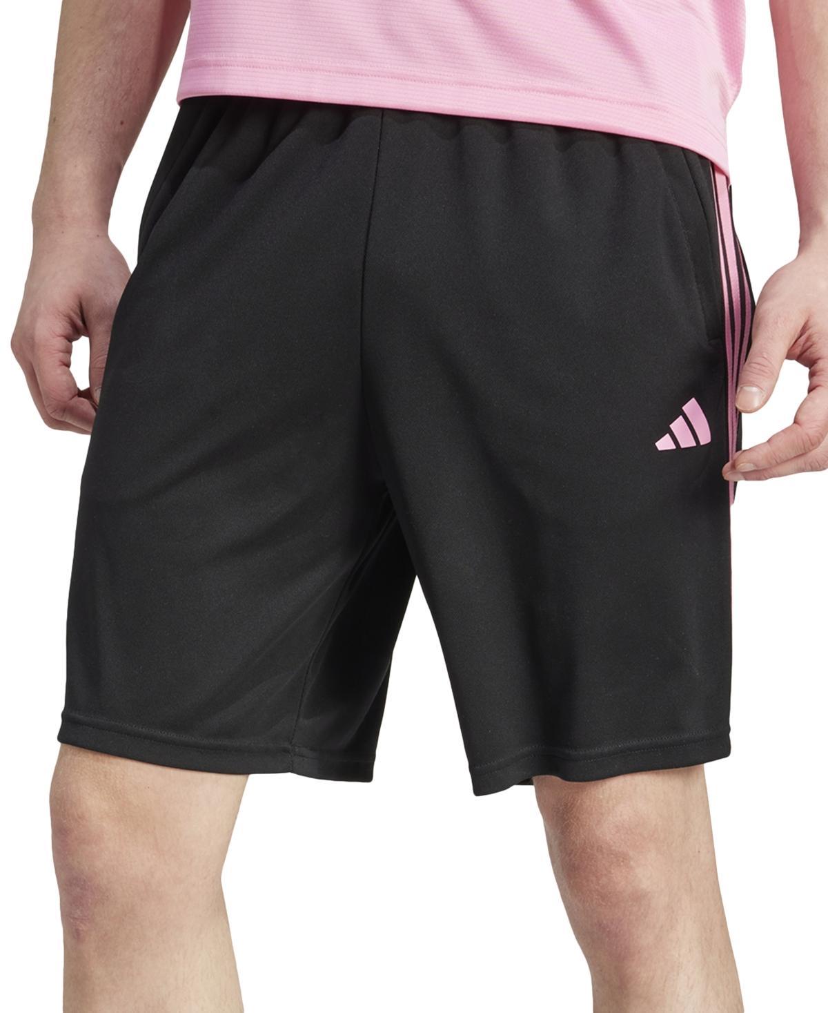 Mens adidas Train Essentials Piqu 3-Stripes Training Shorts Product Image