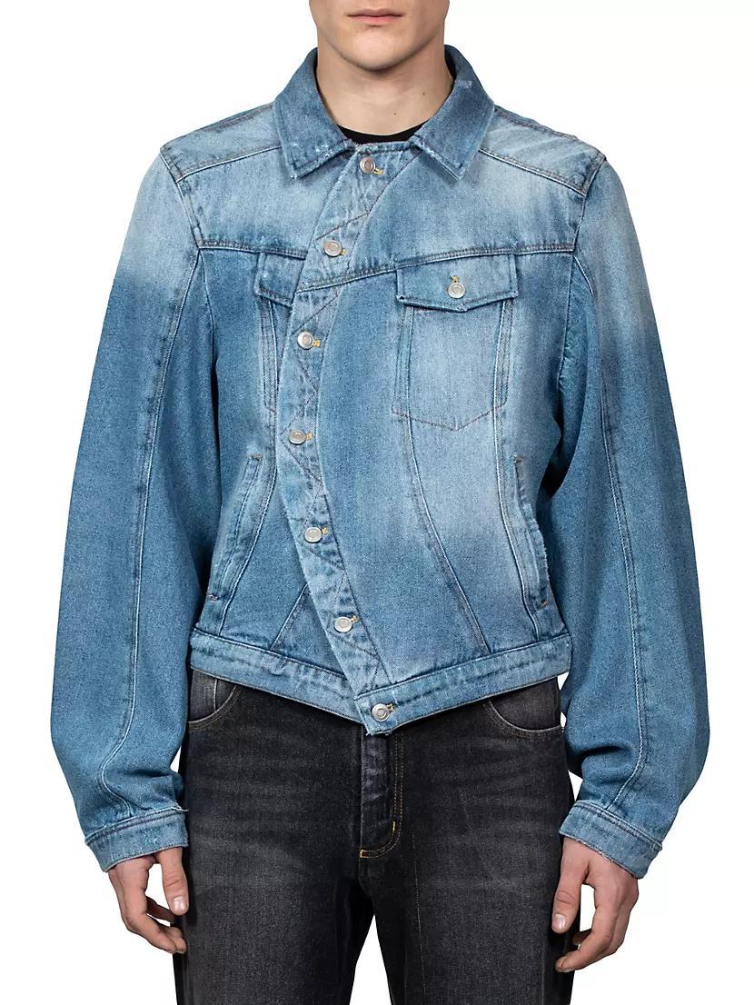 Denim Wrap Jacket Product Image