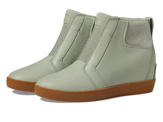 SOREL Out N About Pull-On Wedge (Safari/Gum 2) Women's Shoes Product Image