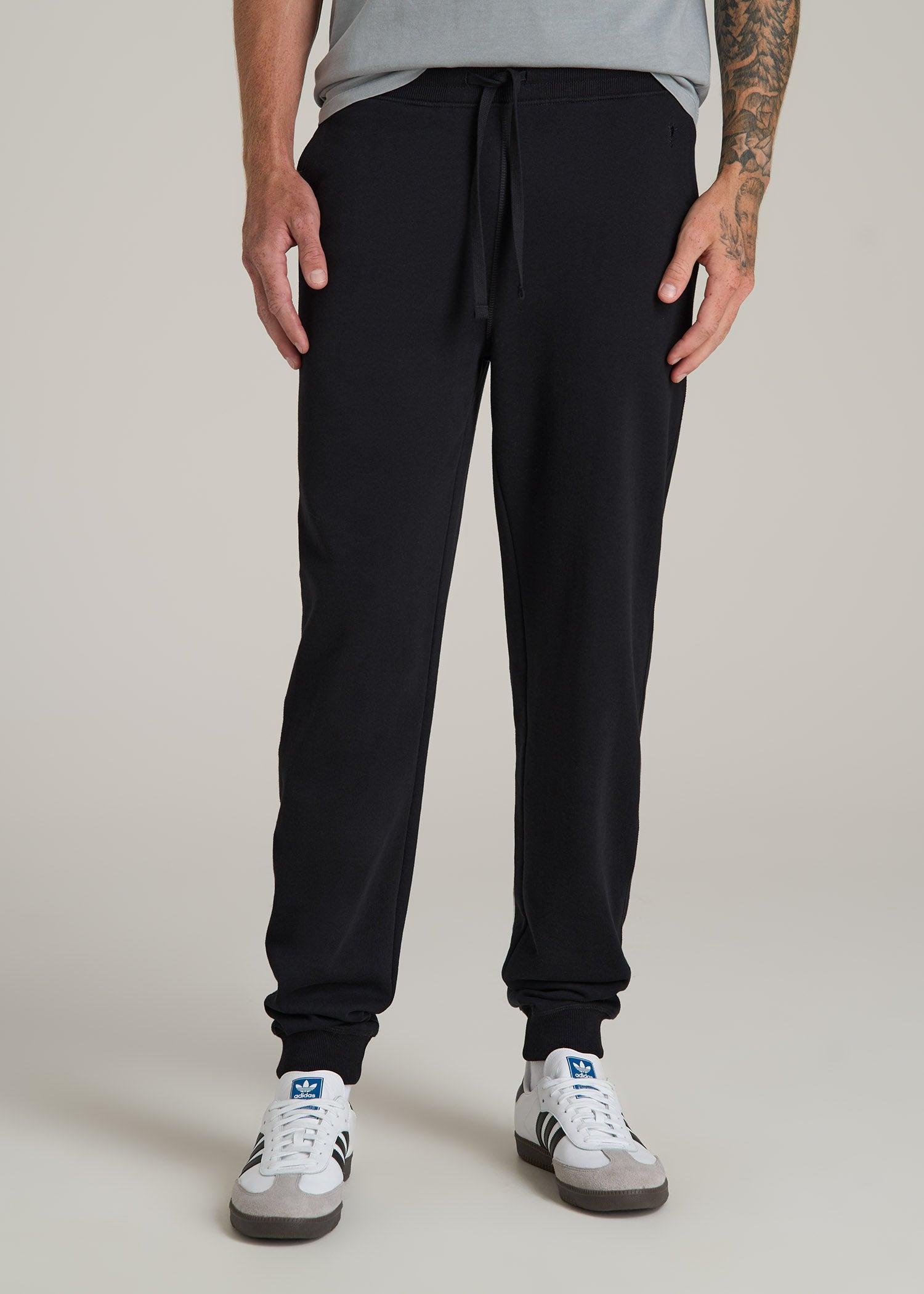 Wearever 2.0 Fleece Joggers for Tall Men in Black Male Product Image