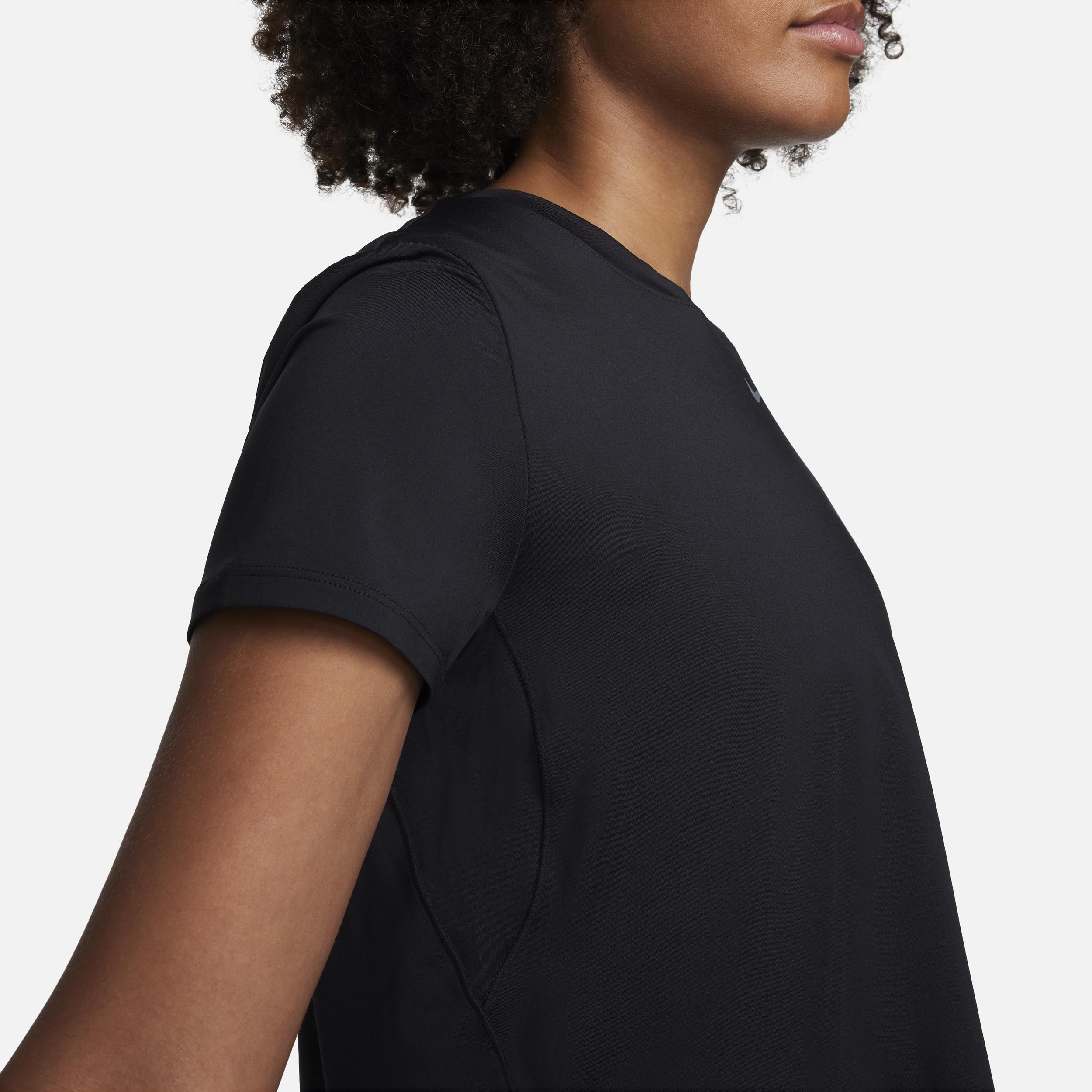 Womens Nike One Dri-FIT Crop Short Sleeve Top Product Image