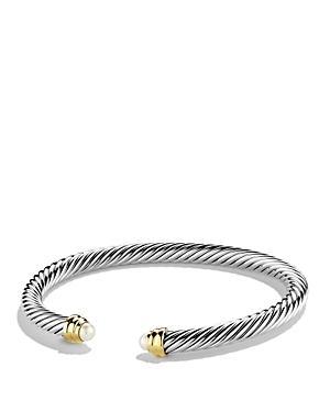 Womens Classic Cable Bracelet In Sterling Silver Product Image