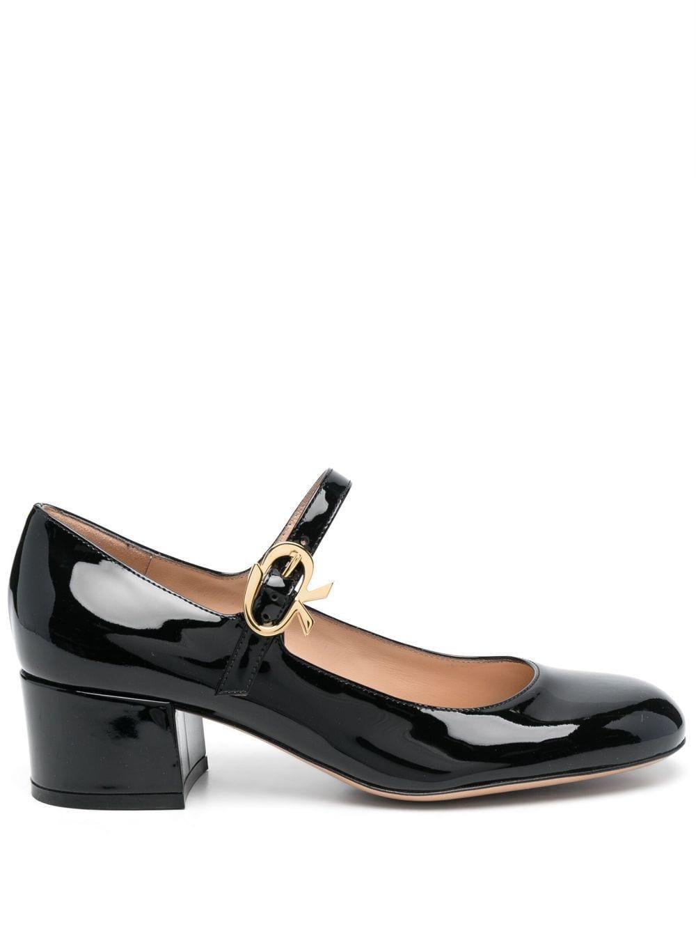 45 Patent-leather Mary Jane Pumps In Black product image