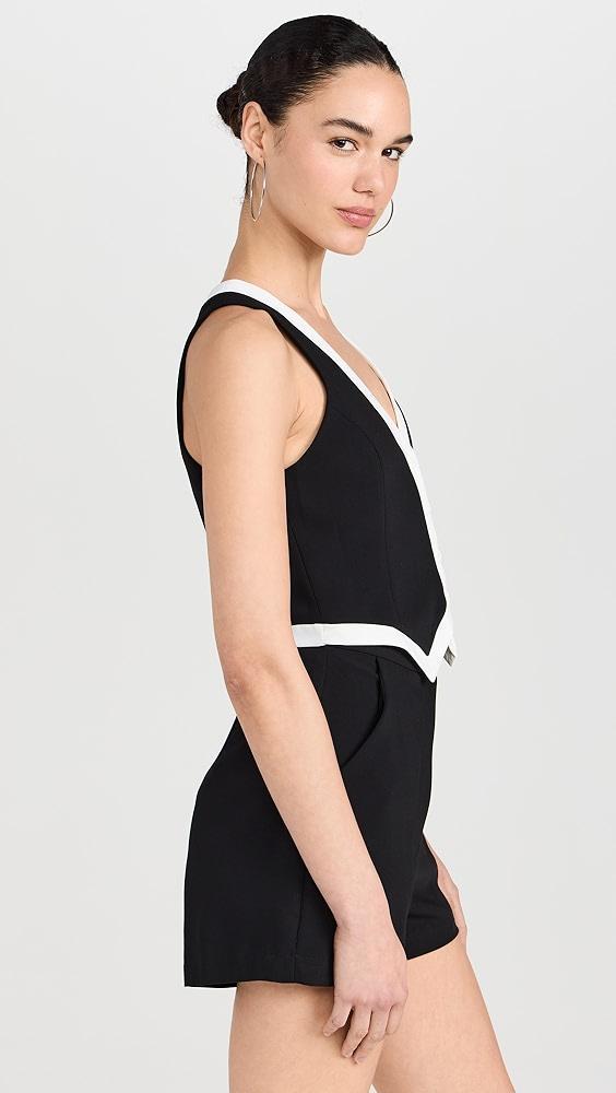 Amanda Uprichard Regan Romper | Shopbop Product Image