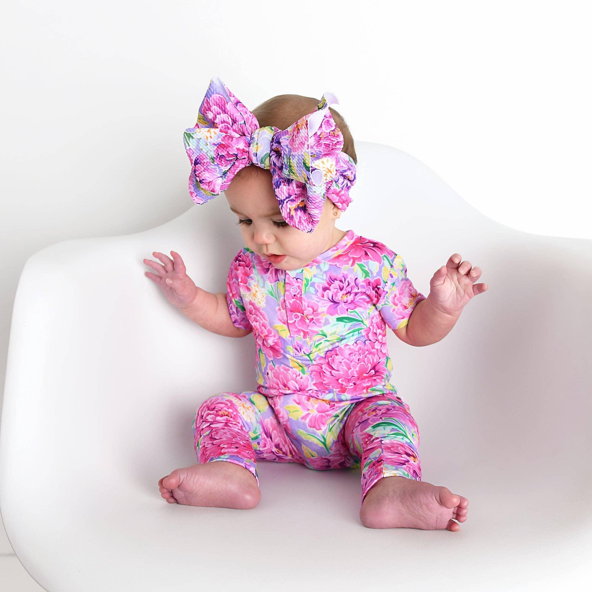 Delilah Henley Romper Product Image