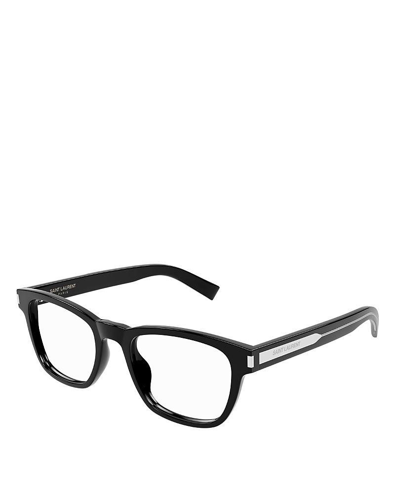 Saint Laurent Mid Naked Wirecore Rectangular Optical Glasses, 52mm Product Image