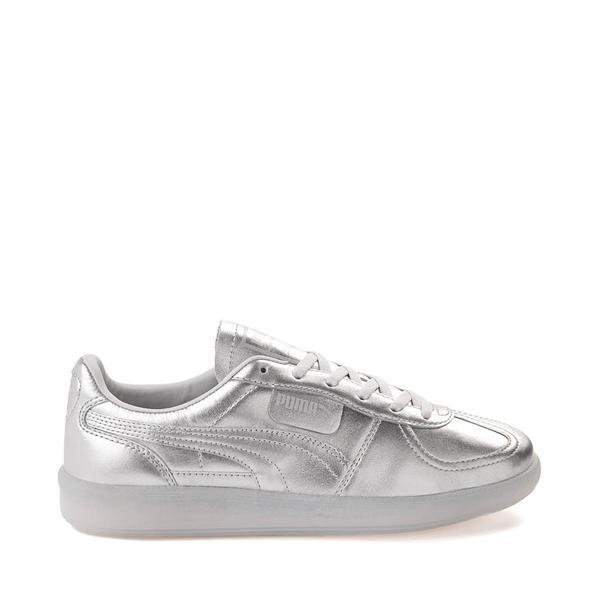 Womens PUMA Palermo Athletic Shoe - Chrome / Feather Gray / Ice Product Image