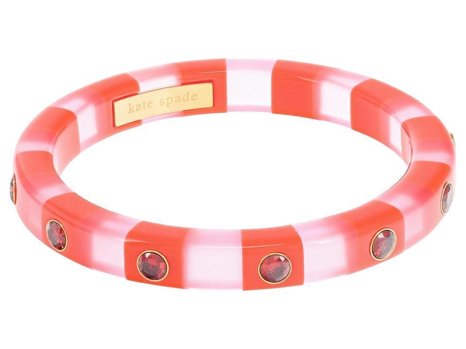 Kate Spade New York Seeing Stripes Thin Bangle Multi) Bracelet Product Image