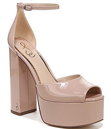 Sam Edelman Kori Ankle Strap Peep Toe Platform Sandal Product Image