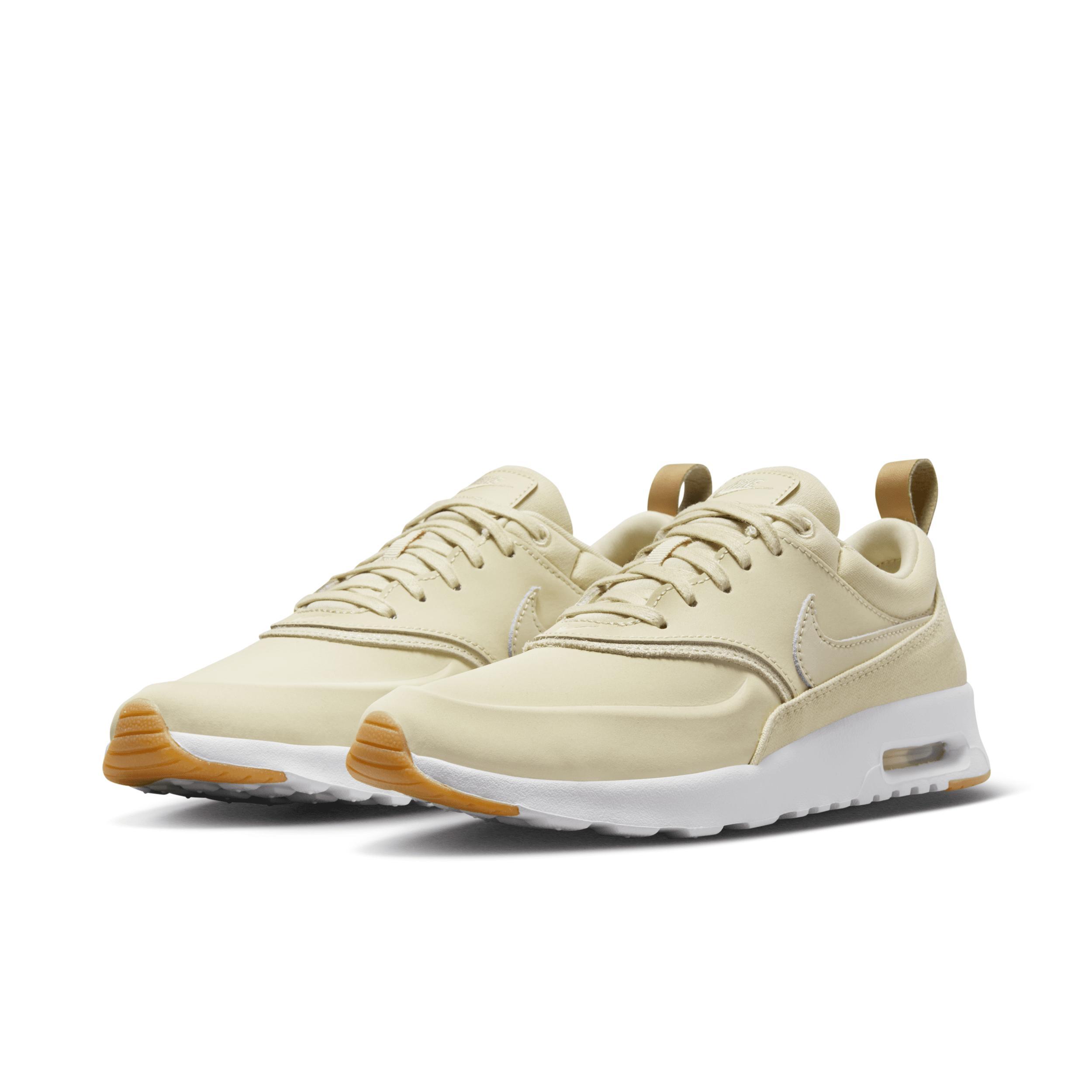 Womens Nike Air Max Thea Premium Leather Casual Shoes Product Image