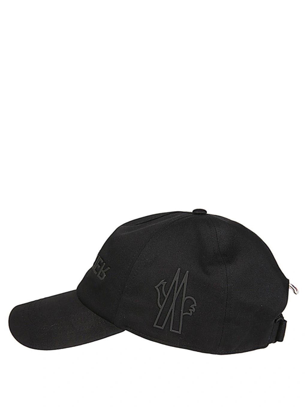 Hat With Logo In Black Product Image