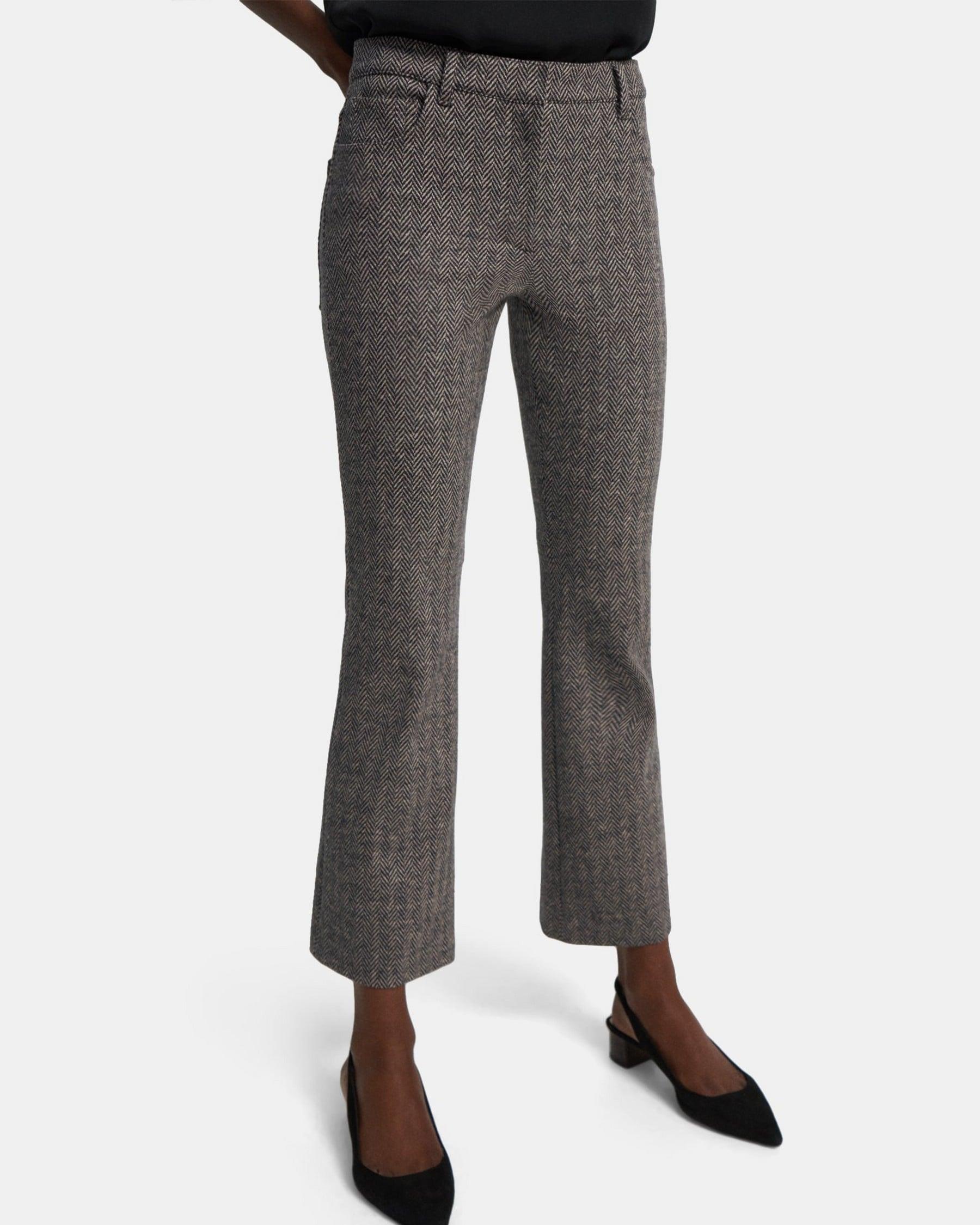 5-Pocket Flare Pant in Wool-Blend Knit Product Image