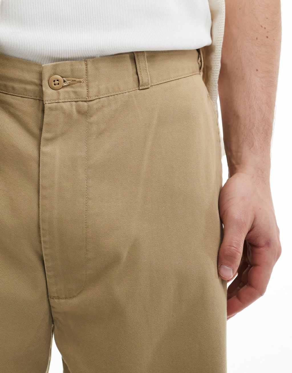 Levi's Skateboarding loose fit chinos in beige Product Image