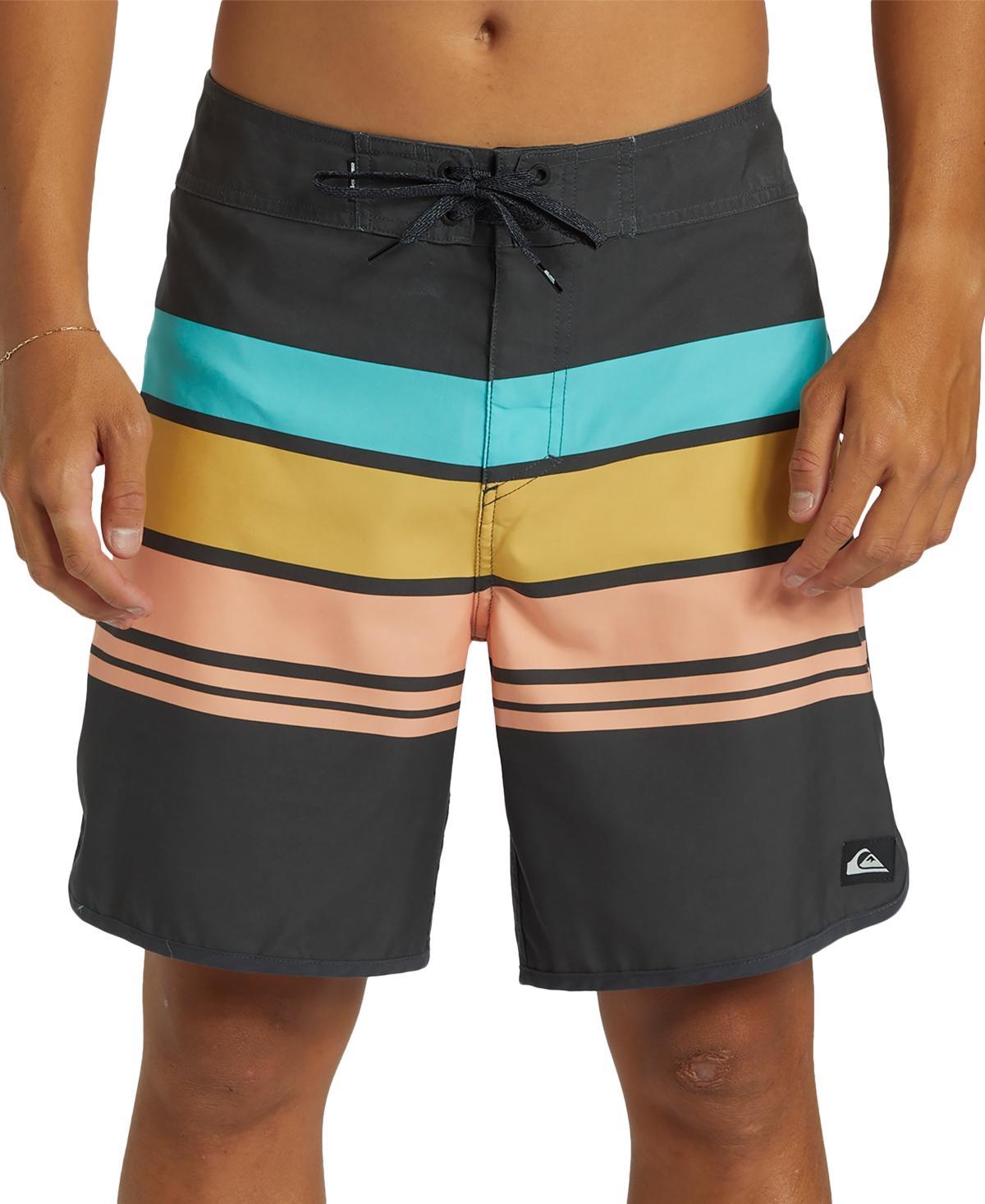 Quiksilver Mens Everyday Stripe 21 Swim Trunks Product Image