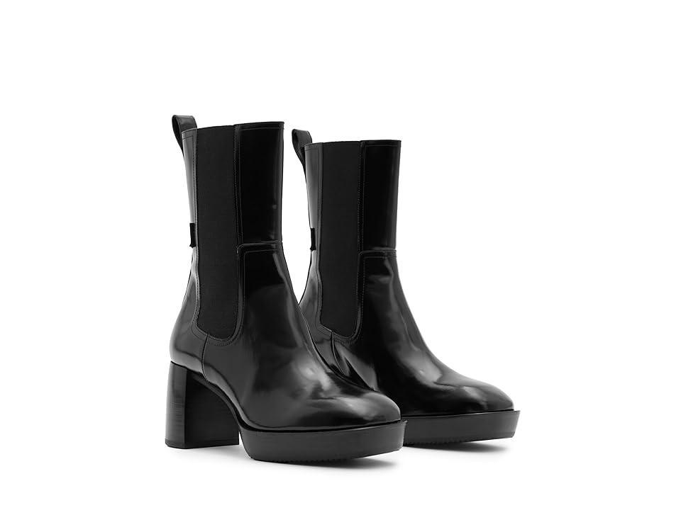 Allsaints Womens Lottie Pull On Platform High Heel Boots Product Image