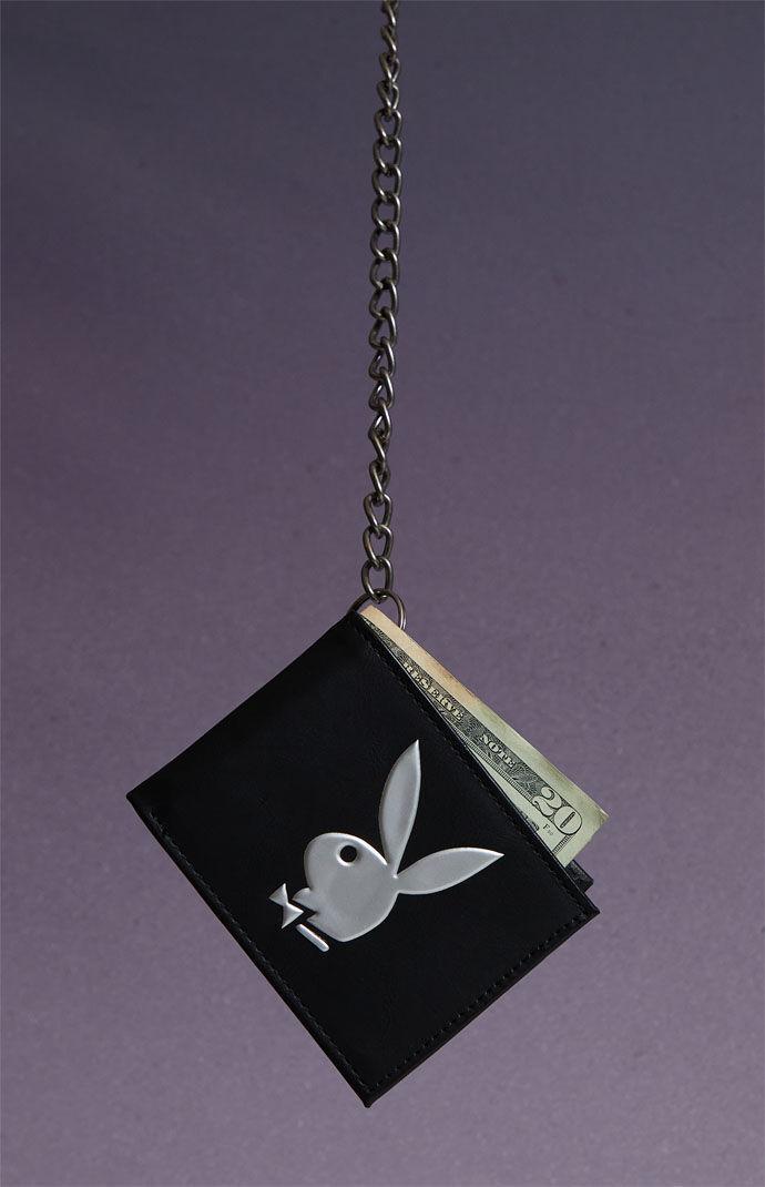 Playboy By PacSun Womens Bunny Chain Wallet Product Image