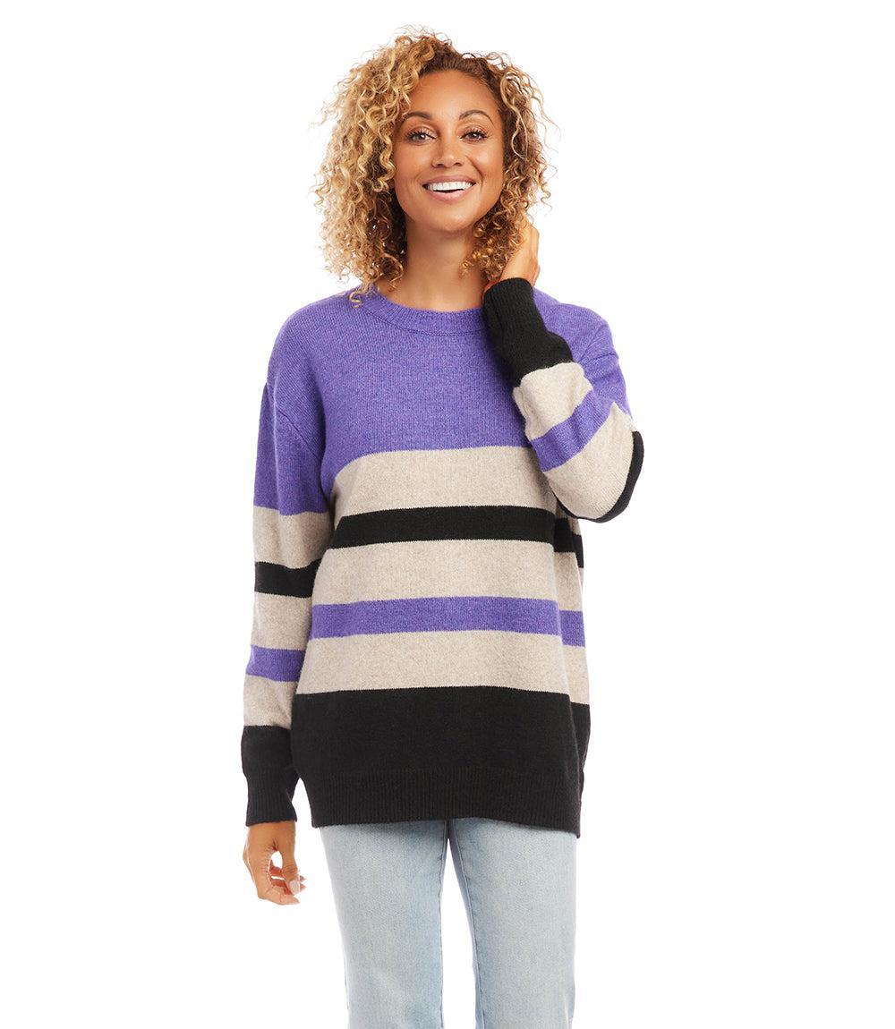 Karen Kane Stripe Sweater Product Image