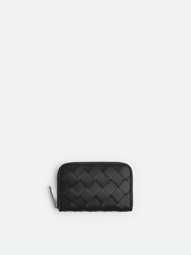 Zipped Wallet In Black Product Image