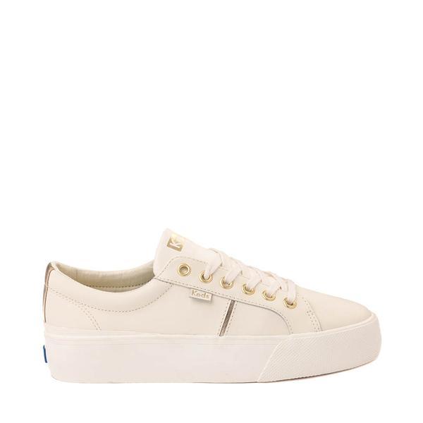 Keds Womens Jump Kick Duo Leather Platform Sneakers Product Image