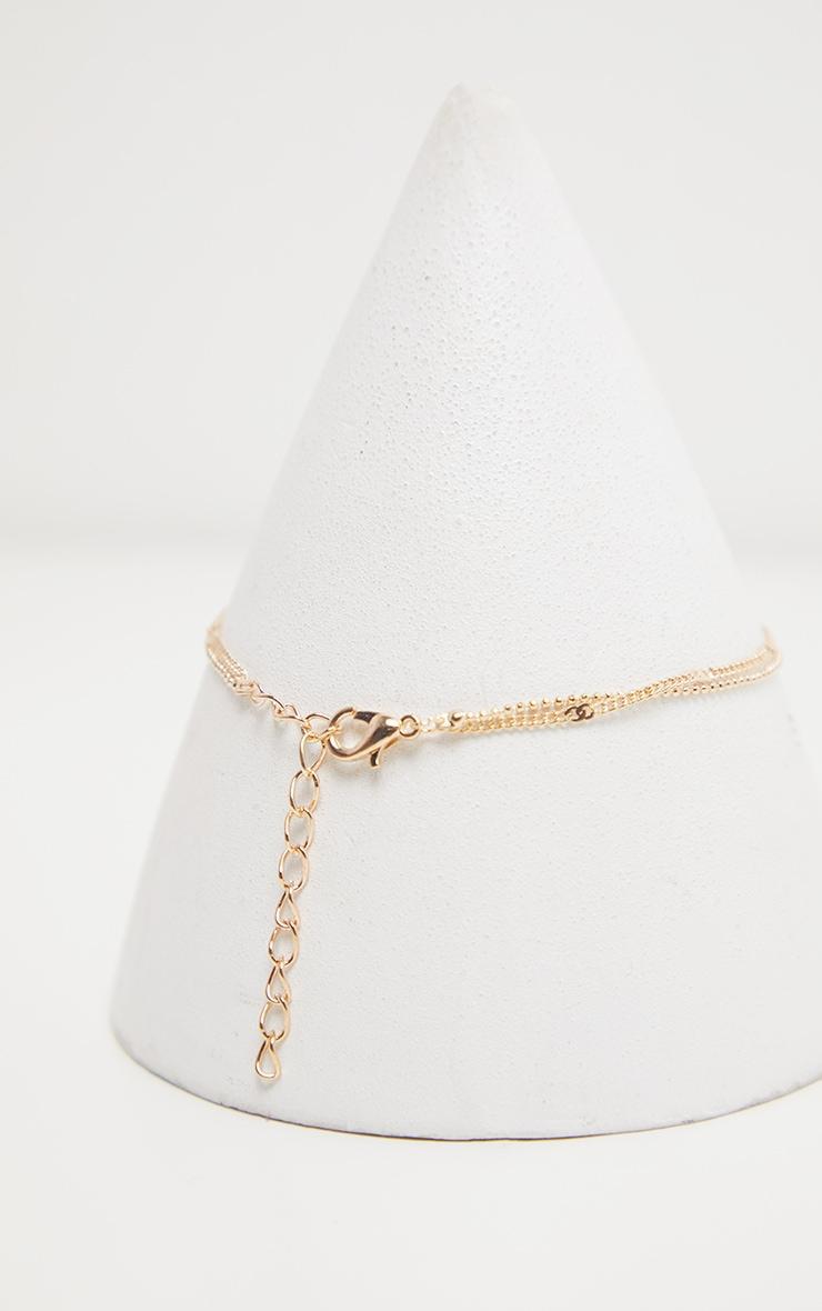 Gold Double Chain Layer Anklet Product Image