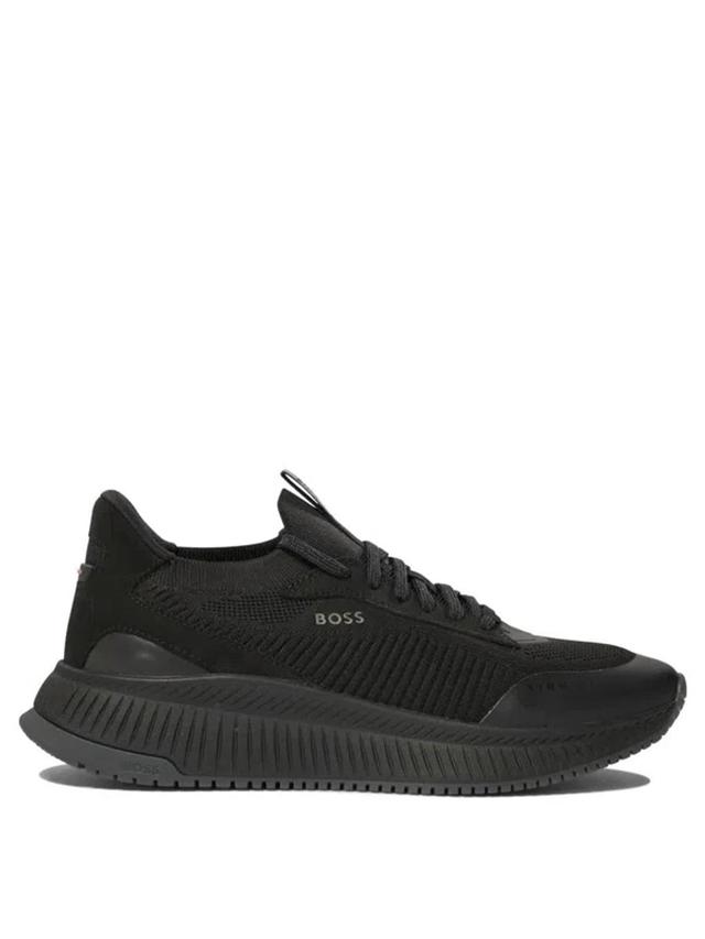 HUGO BOSS Slon Sneakers & Slip-on In Black Product Image