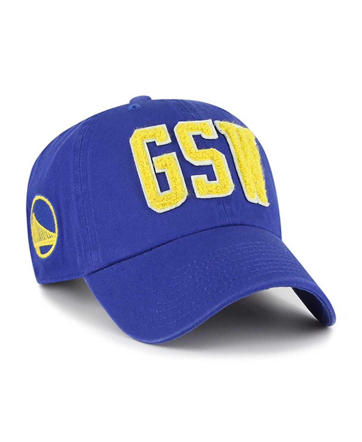 Mens 47 Royal Golden State Warriors Hand Off Clean Up Adjustable Hat Product Image