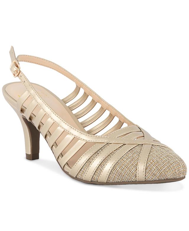 Jones New York Womens Gillery Strappy Slingback Pumps Product Image