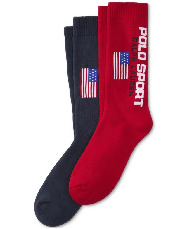 Polo Ralph Lauren Mens 2-Pk. Polo Sport Crew Socks, 2-Pack Product Image