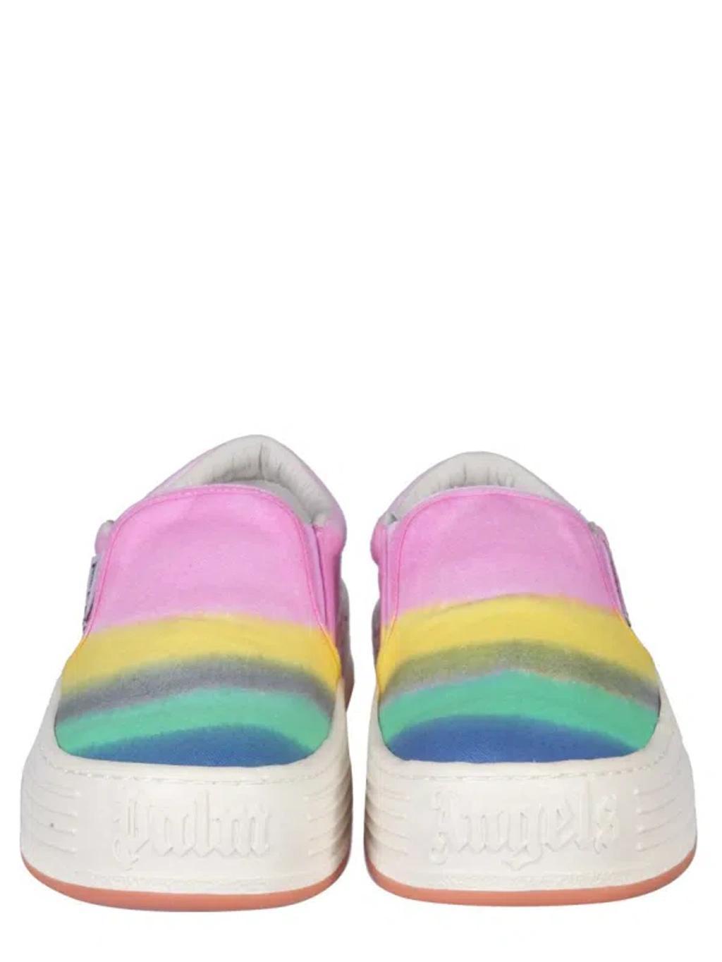 PALM ANGELS Snow Slip-on Sneakers In Multicolour Product Image