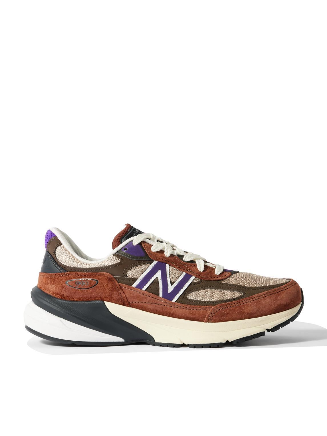 NEW BALANCE 990v6 Sneakers In Brown Product Image