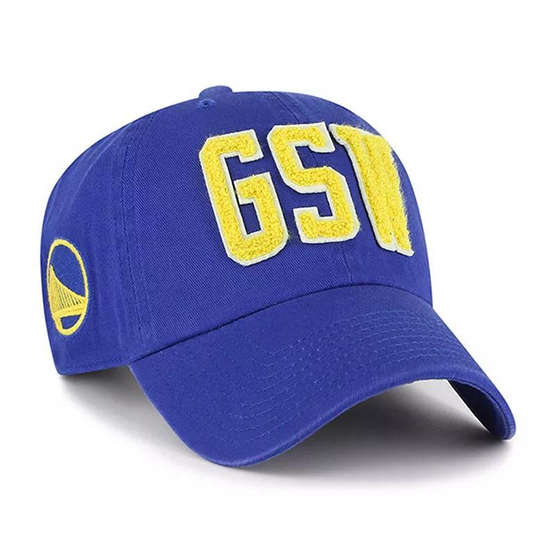 Mens 47 Royal Golden State Warriors Hand Off Clean Up Adjustable Hat Product Image