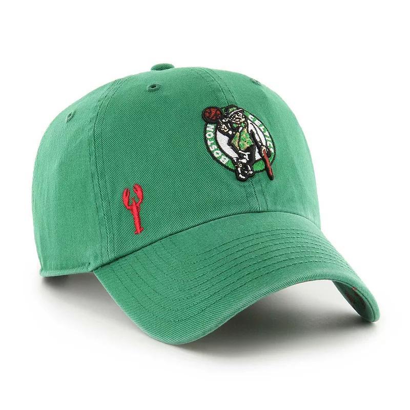 Womens 47 Kelly Boston Celtics Confetti Undervisor Clean Up Adjustable Hat Product Image