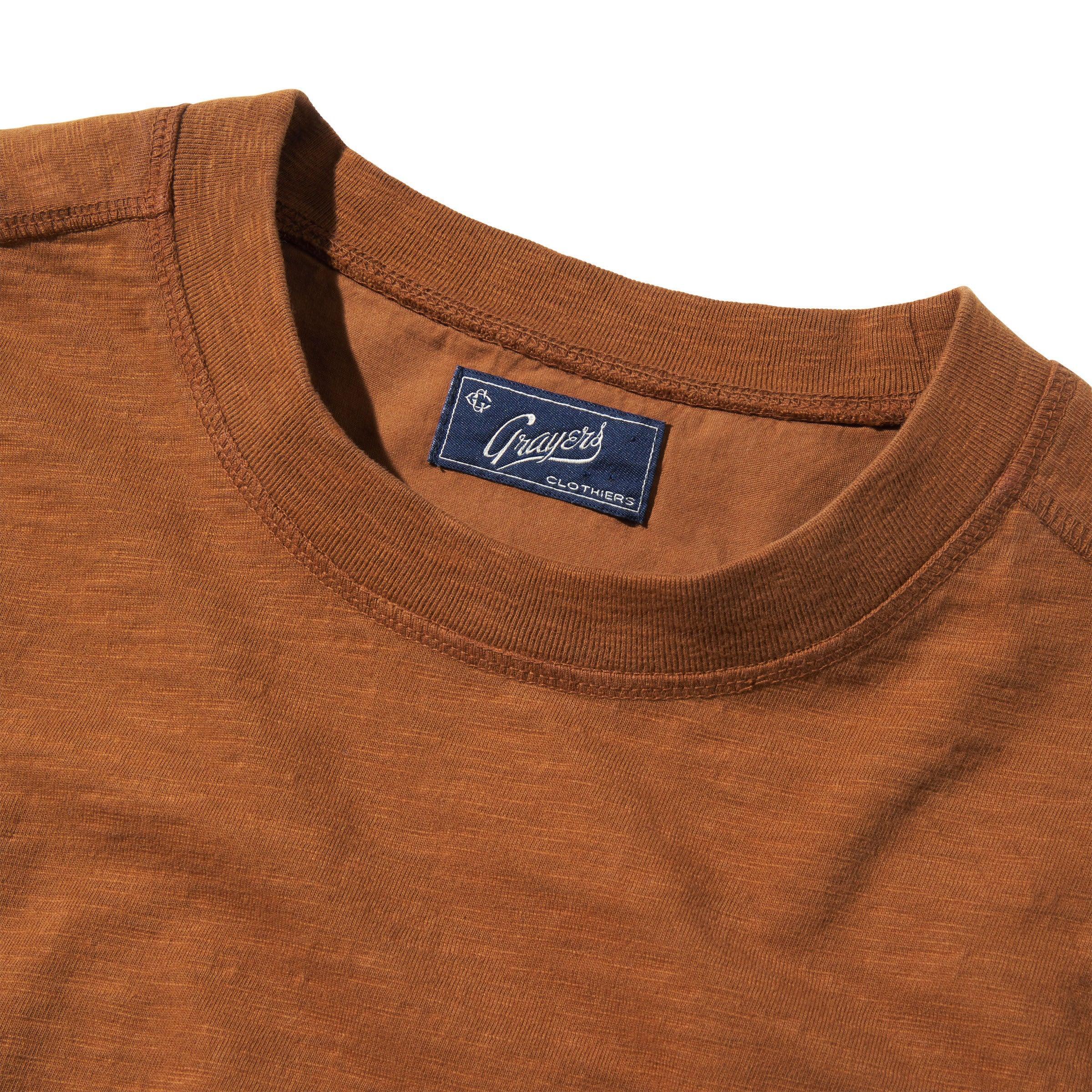 New Cooper Garment Dyed Pocket Tee - Monks Robe Product Image