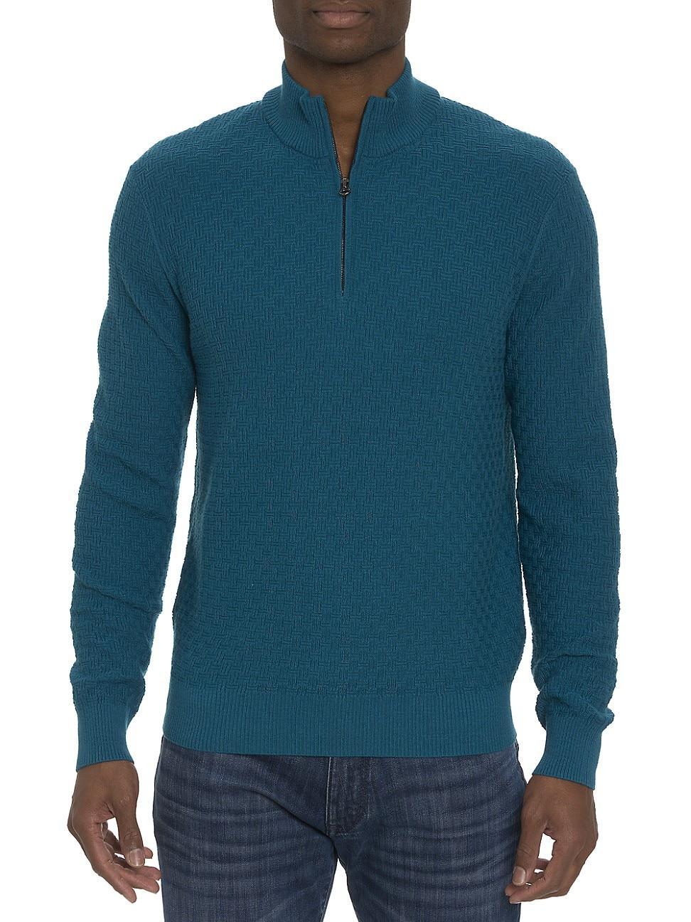 Mens Reisman Jacquard Sweater Product Image