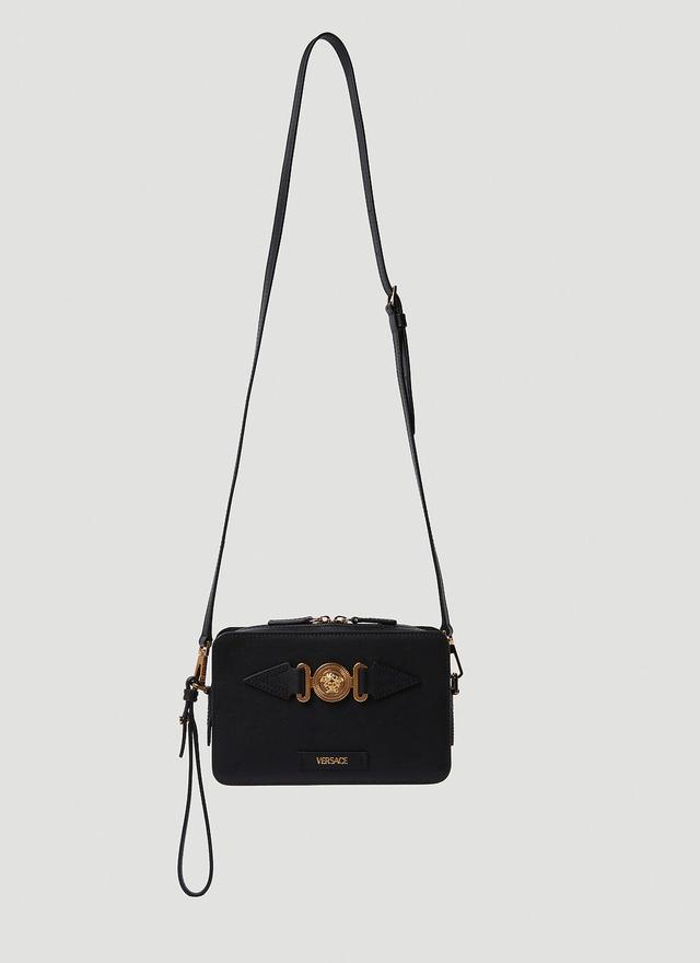 Medusa Biggie Crossbody Bag In Black Product Image