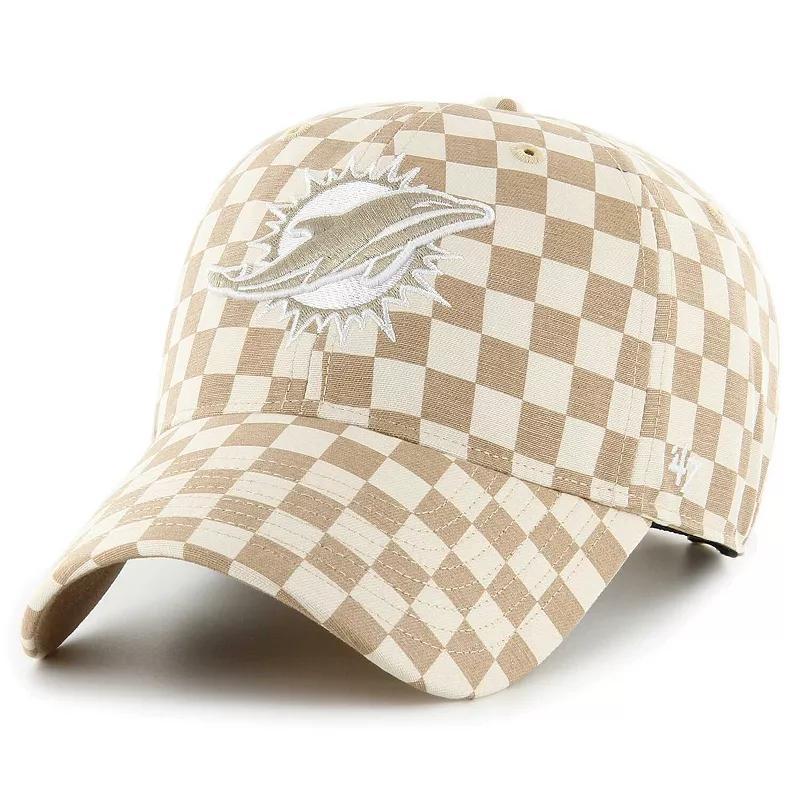 Womens 47 Tan Miami Dolphins Vibe Check Clean Up Adjustable Hat Product Image