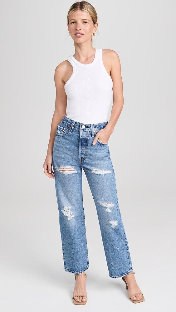 Levi's Ribcage Straight Ankle Jeans | Shopbop Product Image