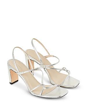 Sandro Womens Strappy Slingback High Heel Sandals Product Image