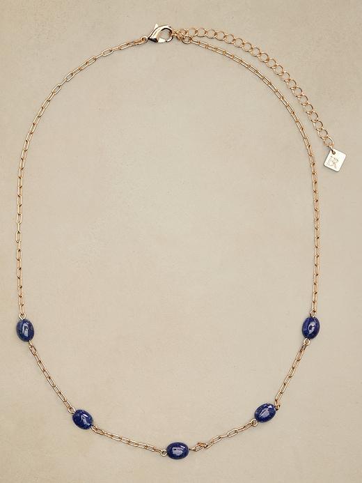 Delicate Stone Necklace Product Image