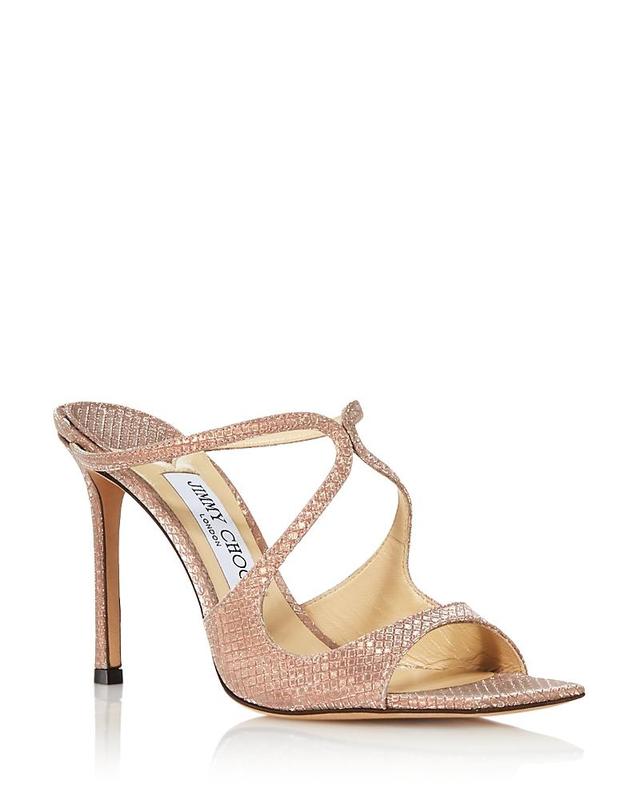 Jimmy Choo Womens Anise 95 Strappy High Heel Slide Sandals Product Image