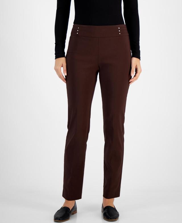 Jm Collection Womens Studded-Rivet Pants, Regular & Short Lengths, Created for Macys Product Image