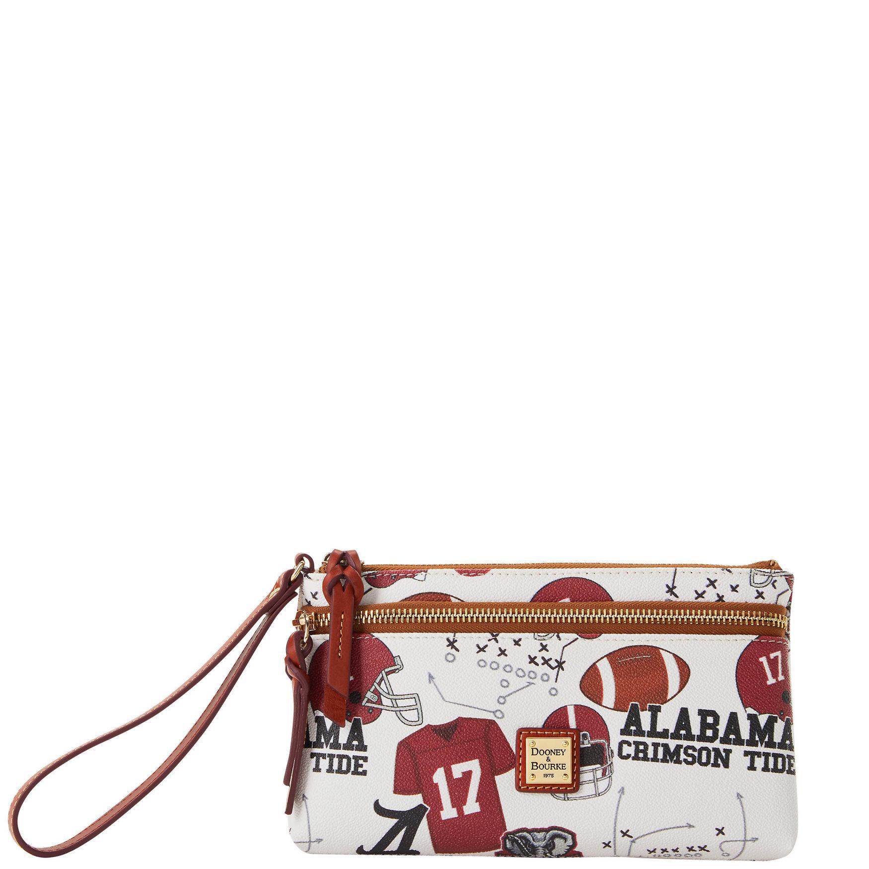 Dooney & Bourke NCAA University of Alabama Double Zip Wristlet Product Image