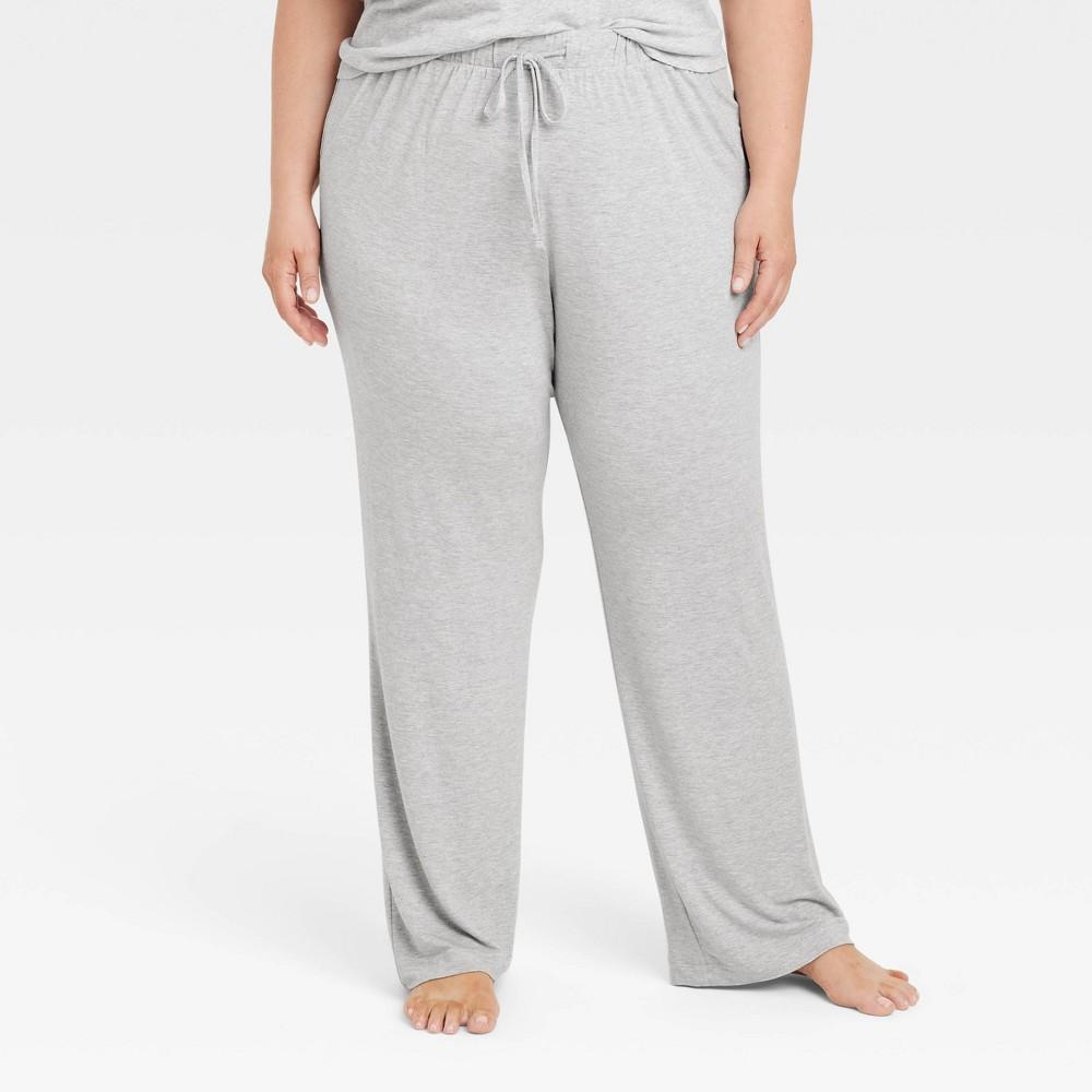 Womens Cloud Knit Pajama Pants - Auden Heathered 4X Product Image