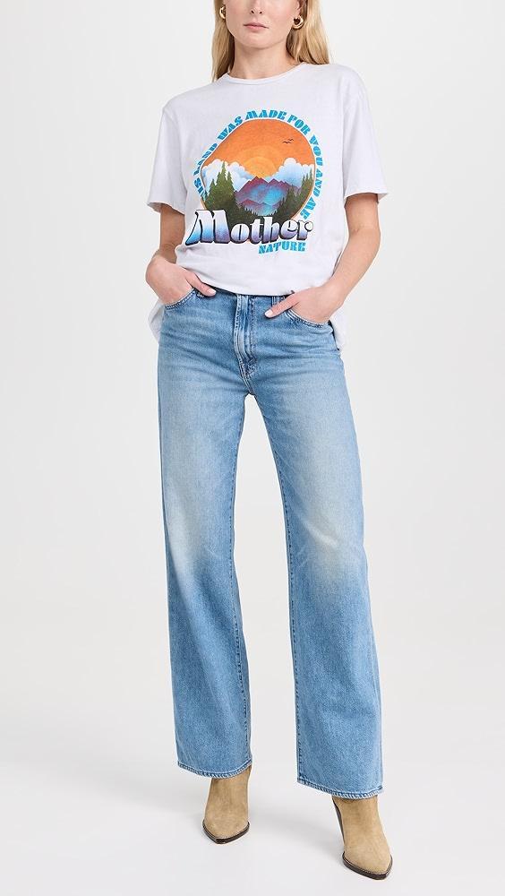 MOTHER The Dodger Sneak Jeans | Shopbop Product Image