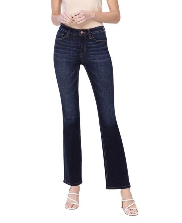 Vervet Womens Mid Rise Bootcut Jeans Product Image