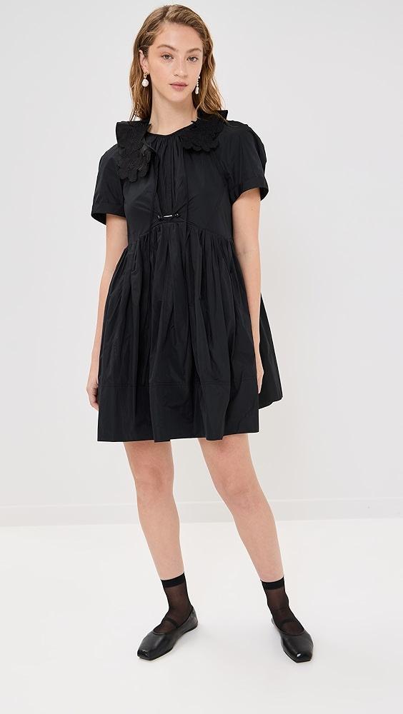 Nackiye Peony Mini Dress With Pearl Pin | Shopbop Product Image