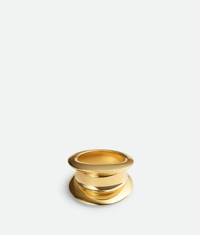 Women's H Beam Ring in Yellow gold Product Image